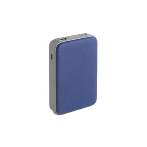 Внешний аккумулятор "ATOM" 10000 мАч, Type-C, экран, Soft-touch